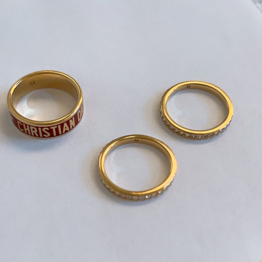 DIOR Code Ring Set - Picture 6 of 16